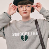 Break Heart Sweatshirts_Dark Brown