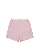 (Unisex) エッセンシャルストレッチフィットハーフスリーブパジャマセット　ピンク