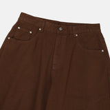 モダンコットンワイドパンツ (S, M, L / 4 Colors)