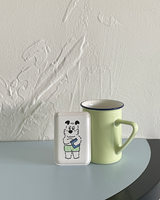 メロンパンツ マグセーフ カードウォレット(white)