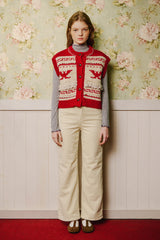 Melody Corduroy Pants [Ivory]