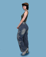 triple star denim pants