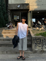 Lowers embroidery over sleeveless