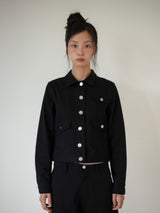 CLASSIC COTTON JACKET (BLACK)