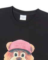 25FW 3D ACベアフェイスショートスリーブTシャツ ブラック