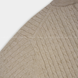  all-day round neck knit cardigan
