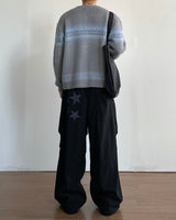 Star Patch Corduroy Pants
