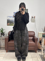 CAMO CARPENTER SNAP SWEAT PANTS