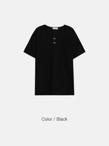 OA ハインフック ヘンリーネック ショートスリーブ Tシャツ (4 colors)