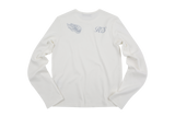 Wing long sleeve tee ivory