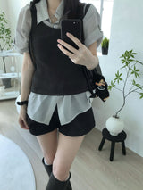 Shape Stripe Shirt (2 colors)