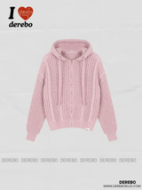 Margaret Wool Knitwear Zip-Up Cardigan