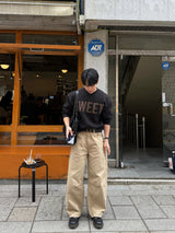 Drop curved dart pants