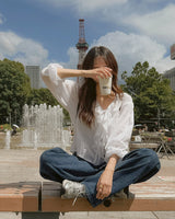 Iso frill blouse