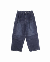 Gracie Double Pintuck Balloon Denim Pants