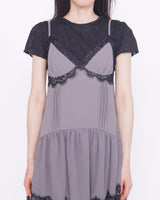 Daisy Flower Lace Delicate Short Sleeve T-shirt