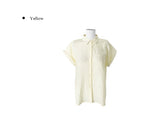 Mame One Pocket Roll-Up Short Sleeve Collar Over Shirt