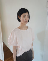 ライト クロップ ブラウス