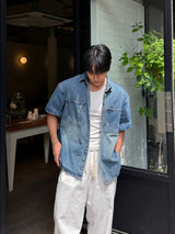 Edun linen wide banding pants