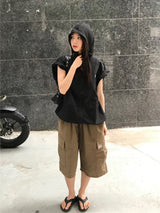 TRACK POLY HALF JACKET (2color)
