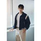 シグネチャーバーシティジャケット(Navy)