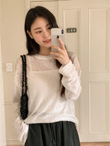 Daily Linen Round T-Shirt (4color)