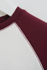 (W) Eve Half Sweatshirt (2color)