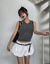 Appi Backless Strap Crop Sleeveless (With Cup)