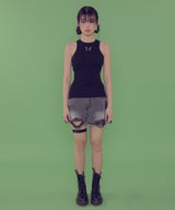 [NF] COMFORT ZIPPER SLEEVELESS_(BLACK)_F24QB272