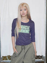 MIRACLE MORNING L/S PURPLE