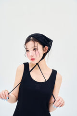 ストレッチラッフルドレス