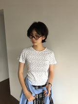 メルティングフラワーTシャツ (3color)