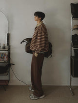 ASCLO D Ring Curve Sweat Pants (3color)