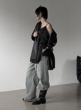 Roti Vintage Washed Wide Denim
