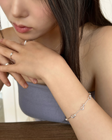 Float pearl ring (silver) *1PCS