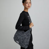 LEOPARD CORDUROY ECO CROSS BAG