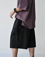MZT RIVET BERMUDA PANTS