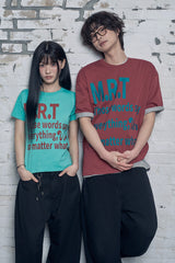 MRTニュー ロゴ クール コットン Tシャツ