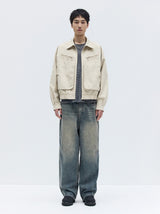 26SS★ OVERLAYED POCKET BLOUSON