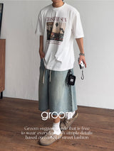 Chase Half T-Shirt (2color) (No.980)