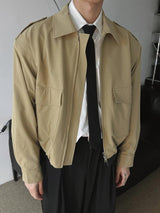 [Premium] 3 TAP Technical Epaulet Blouson (2color)