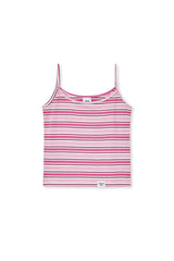stripe sleeveless (pink)