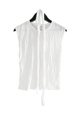 Klev Scarf Set Wrinkle Sleeveless