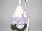 fluffy lavender cozy light