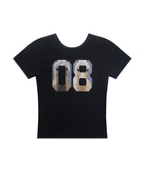 2WAY 08 ホースTシャツ (ブラック) F26QB078
