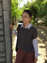 Hush Twist Half Knit (4color)