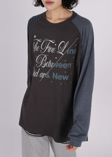 MIX STRIPE LOOSE TEE