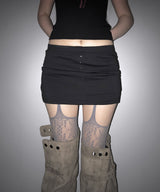 garter lace stocking