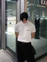 [ Self-made ] ハイパーロゴインシジョンマッスルフィットショートスリーブティーズ