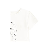 ドットドットTシャツ - アイボリー